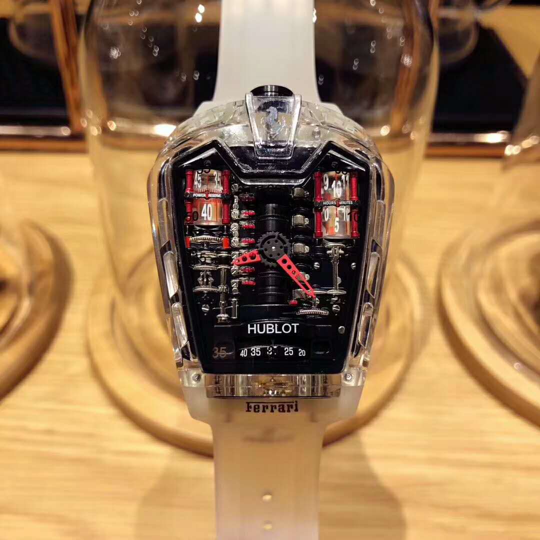 HUBLOT宇舶 法拉利 六缸發動機系列腕錶 全球限量版