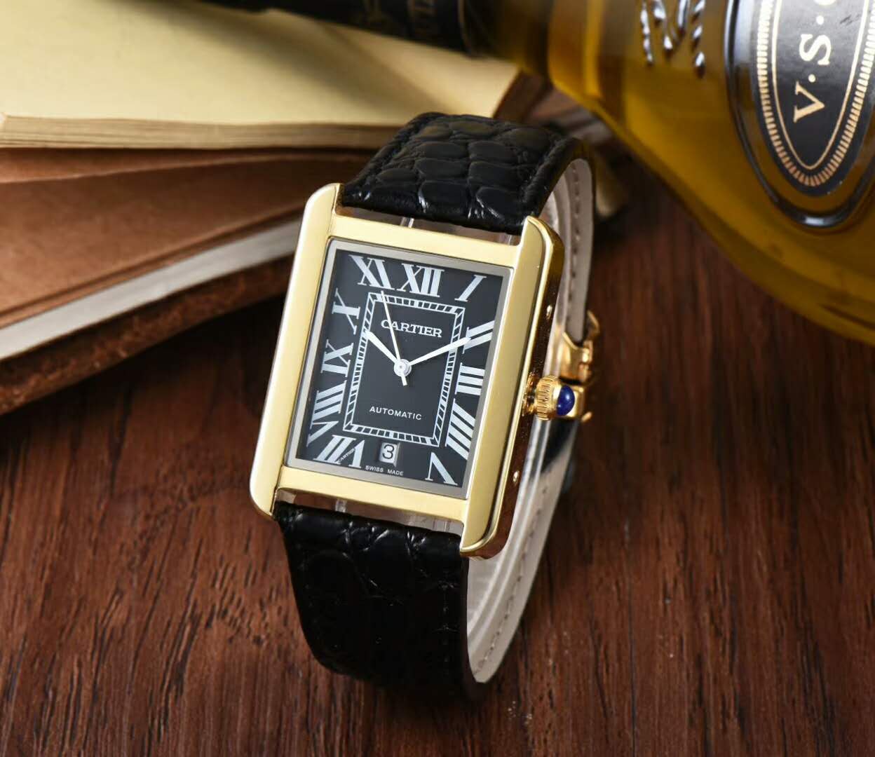 卡地亞 Cartier 歷史名作最新款大三針腕表男士腕表
