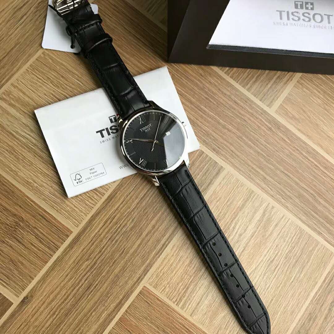 天梭 Tissot T063俊雅系列 商務休閑男表