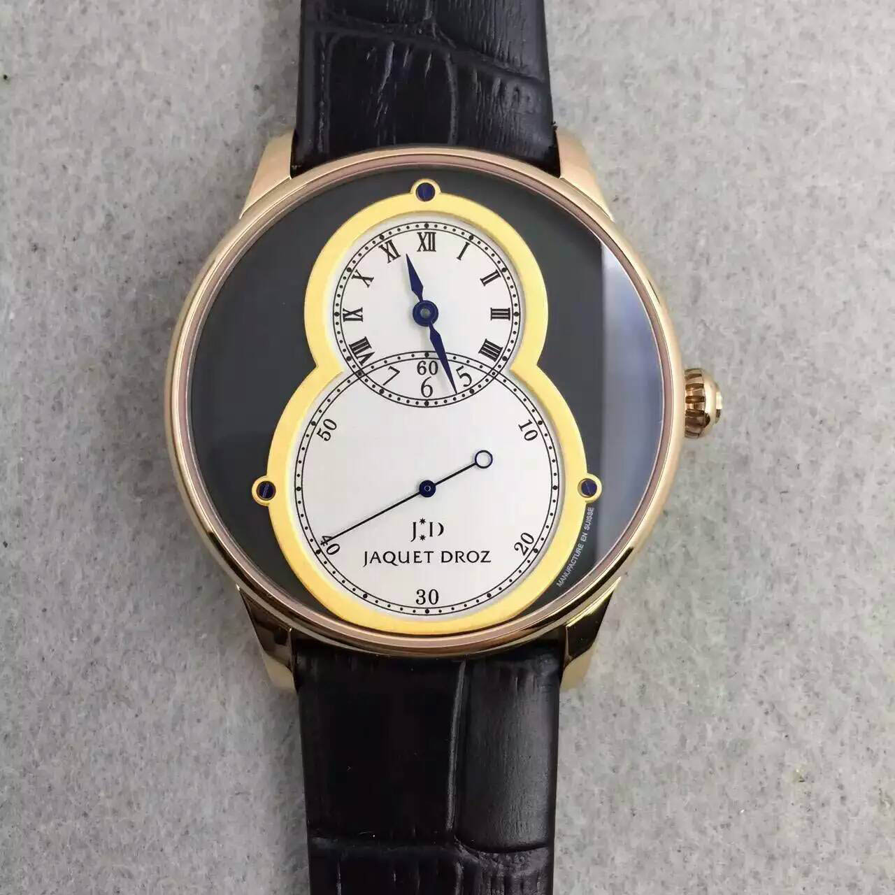 雅克德羅 Jaquet Droz 乾隆玉口系列8字錶面錶示