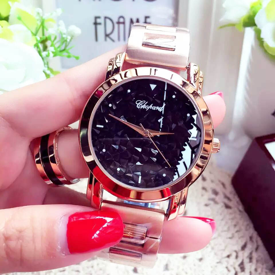 蕭邦 Chopard 滿天星系列女士腕錶搭載進口石英機芯