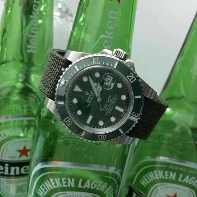 勞力士 Rolex 潛航者日曆型N廠V4綠水鬼喜力特別版綠色錶盤錶圈