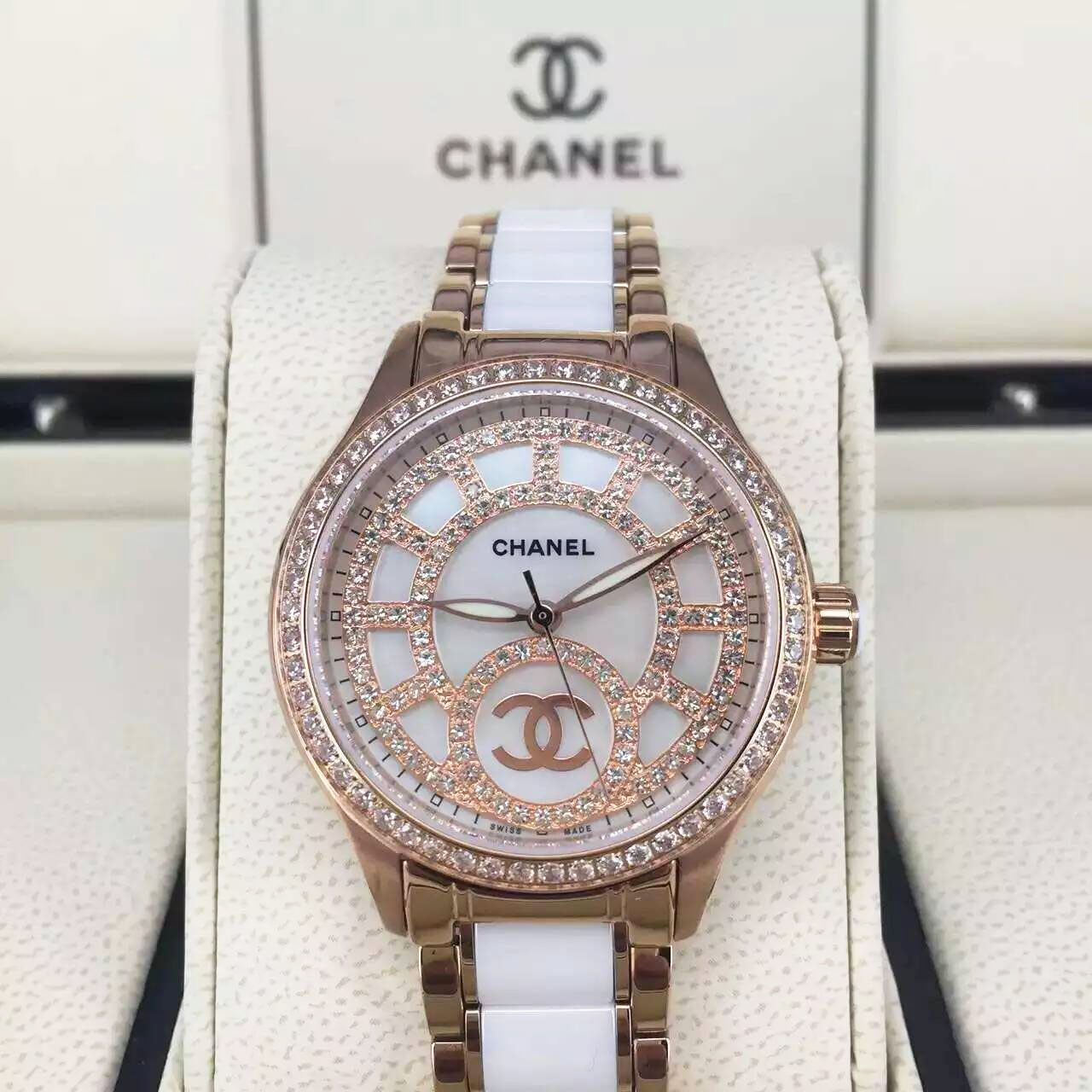 香奈兒 Chanel 滿天星系列女士腕錶 搭載進口全自動機械機芯