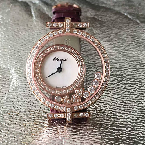 蕭邦 Chopard happy sport系列 搭載瑞士ETA石英機芯