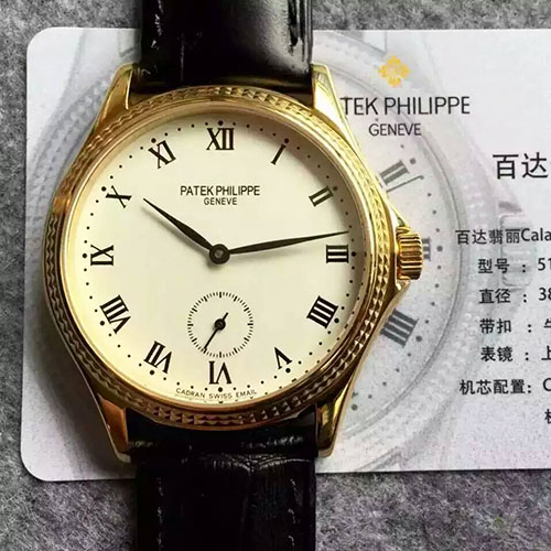 百達翡麗 Patek Philippe Calatrava系列5115G最強復刻版新款 搭載Cal.215ps手動上鏈機芯