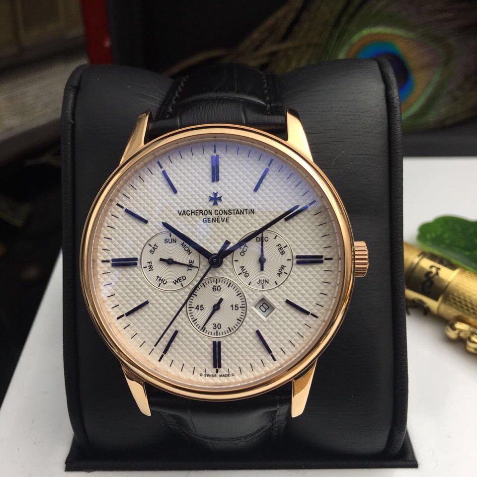 VACHERON CONSTANTIN  江詩丹頓 自動機械機芯 多功能男士精品腕表