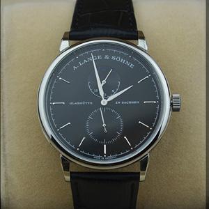 朗格Lg07021460雙錶盤進口瑞士機芯男士腕錶  錶盤多色可選