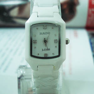 雷達Rado 白色陶瓷手錶 女士手錶 日本進口石英機芯 L002987