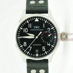 万国IWC 1:1 Big Pilot 典飞行员-IW500401 自动机械机芯皮带男表（1:1）