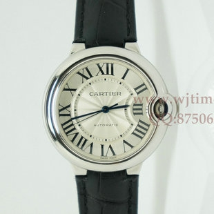 卡地亚Cartier 1:1 Ballon Bleu 蓝气球 中号ETA2824皮带中性表