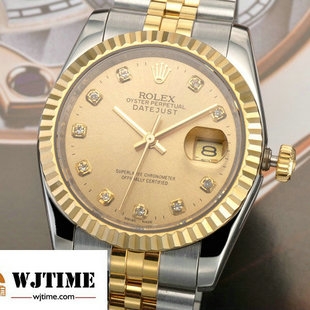 劳力士ROLEX：日志型 116233 18K真金 瑞士原装SW240自动机械机芯