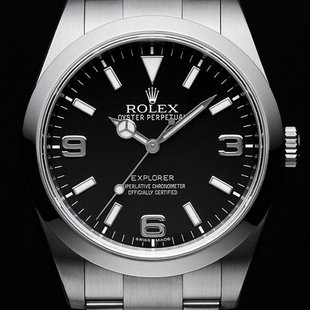 劳力士 ROLEX：EXPLORER探险家 IEXPLORER I 214270 复刻3132自动机械机芯钢带男表 NOOB v2 完美版