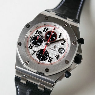 AP爱彼皇家橡树离岸ROYAL OAK OFFSHORE 白面黑色小表盘 亚洲ETA7750机芯 J12