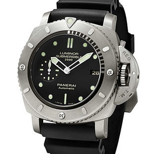 沛纳海 Panerai PAM364 1:1 N出品 Noob 钛金属表壳 黑色表盘 全自动P9000机芯