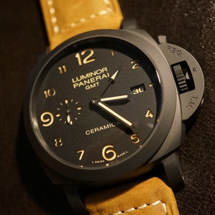 沛纳海PANERAI 新版 PAM441 1:1 全陶瓷 KW 最新升级版 上海7750全自动P9001机芯