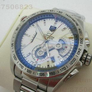 豪雅 TAG Heuer 瑞士石英计时跑秒机 卡雷拉系列
