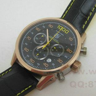 精品 豪雅TAGHeuer 新款 瑞士石英计时跑秒机