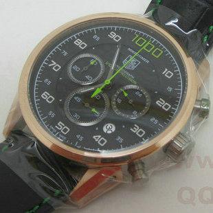 精品 豪雅TAGHeuer 新款 瑞士石英计时跑秒机