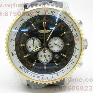 百年灵 Breitling CHRONOMETRE 瑞士石英计时跑秒机